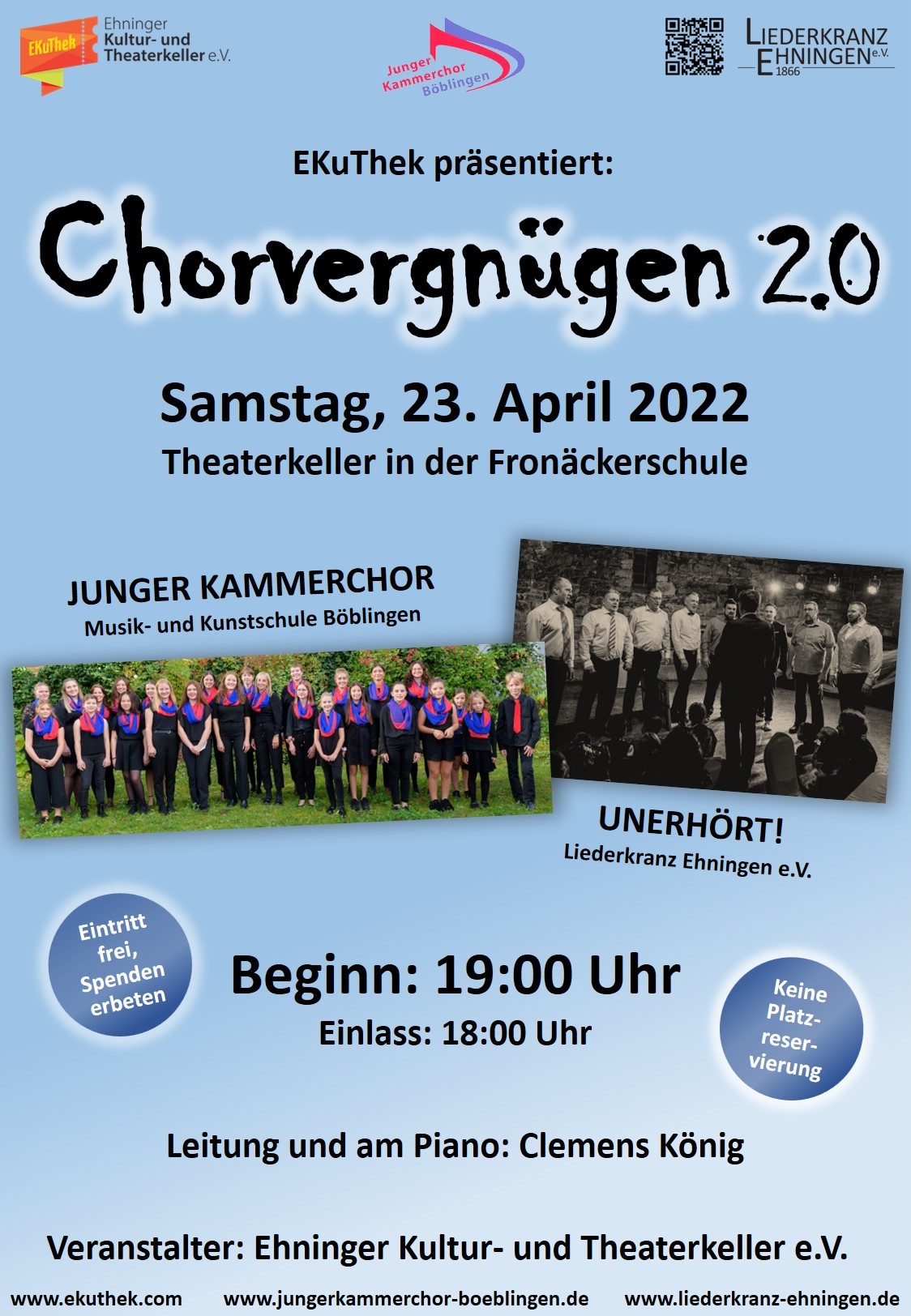 Chorvergnügen Plakat V2