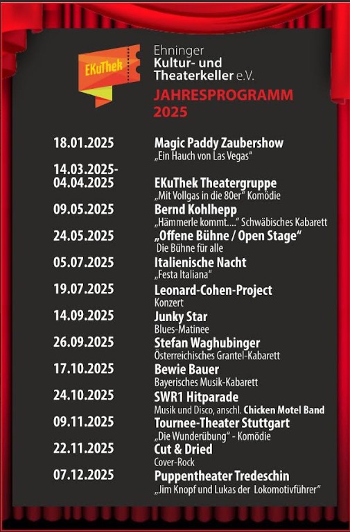Jahresprogramm 2025