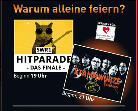 SWR Hitparade und Band Stammwürze