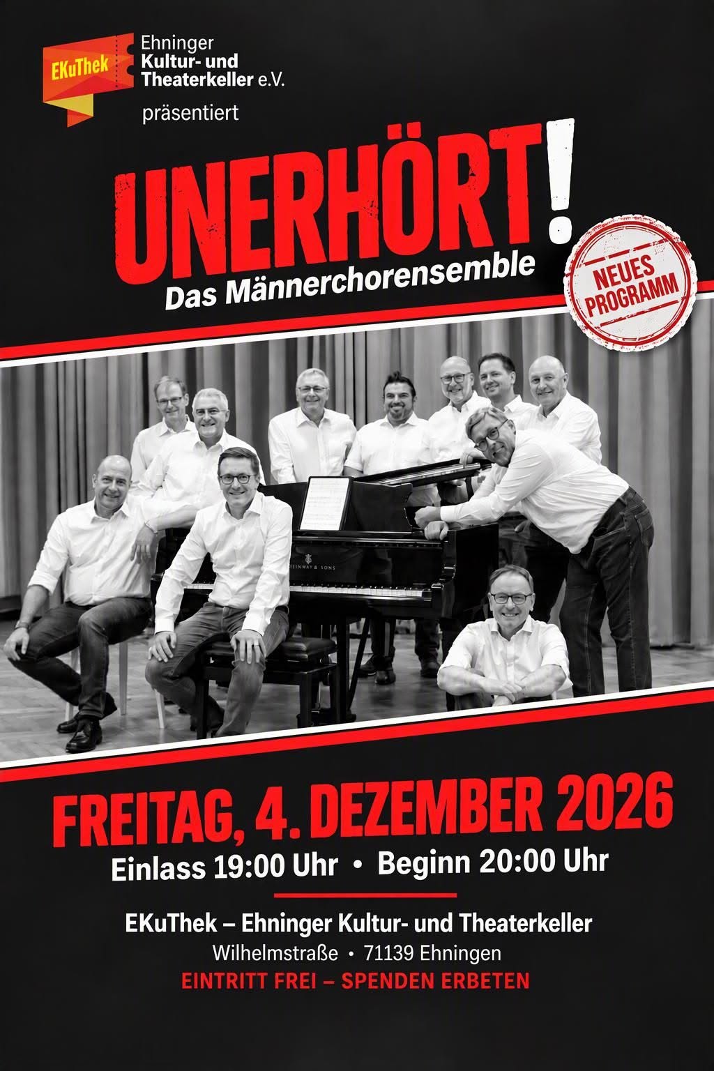 Unerhört! - Jahresabschlusskonzert